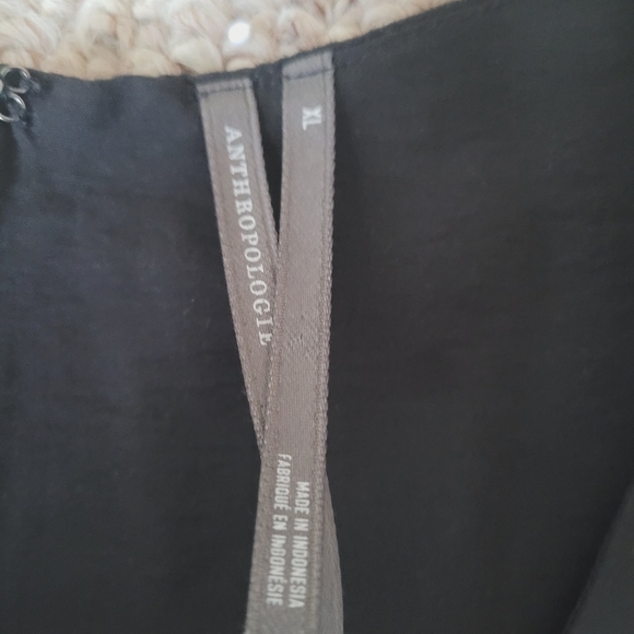 Anthropologie Baloon Sleeve Midi Dress - Picture 3 of 9